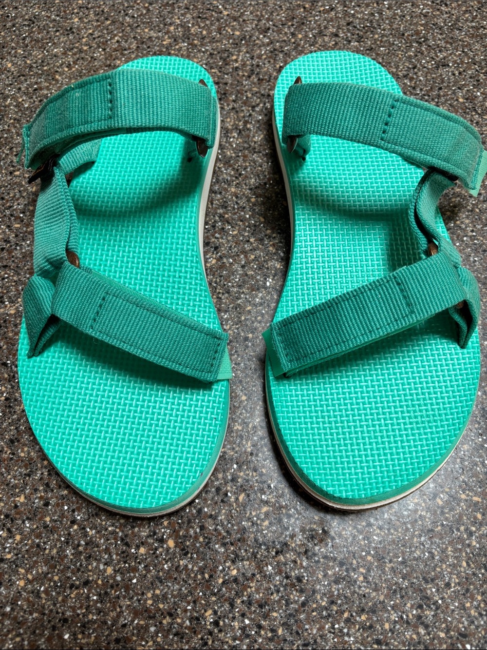Teva Women's Teal Adjustable Strap Sandals